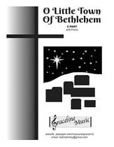 O Little Town Of Bethlehem Two-Part Mixed choral sheet music cover